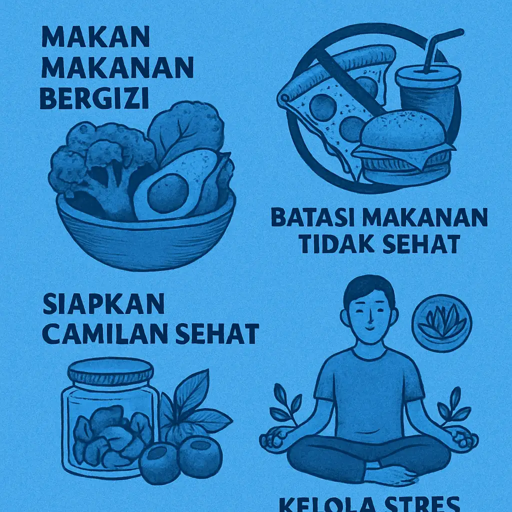 Tips Mengatasi Kecanduan Makanan Tidak Sehat