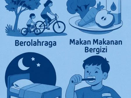 Cara Mengajarkan Anak untuk Hidup Sehat