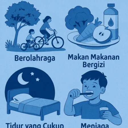 Cara Mengajarkan Anak untuk Hidup Sehat